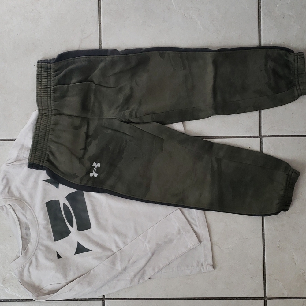 Boys under armour outfit set 4t